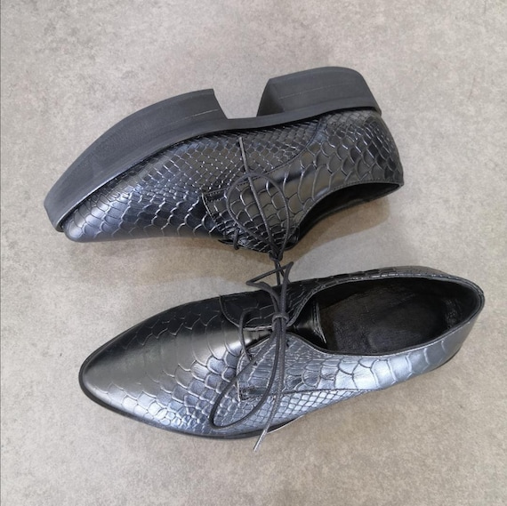 black evening shoes flats