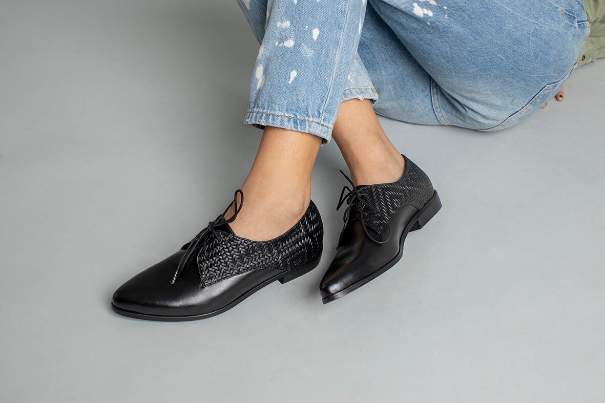 ローファー・オックスフォード ASH Women Laced up Shoes F24 MIRACLE04 BLACK Black Oxfords, Women Oxford Shoes, Lace up Shoes, Formal
