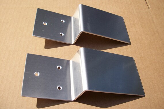 See See Security Door Barricade Brackets Fits 2x4 Boards 3 Wide Barn Door