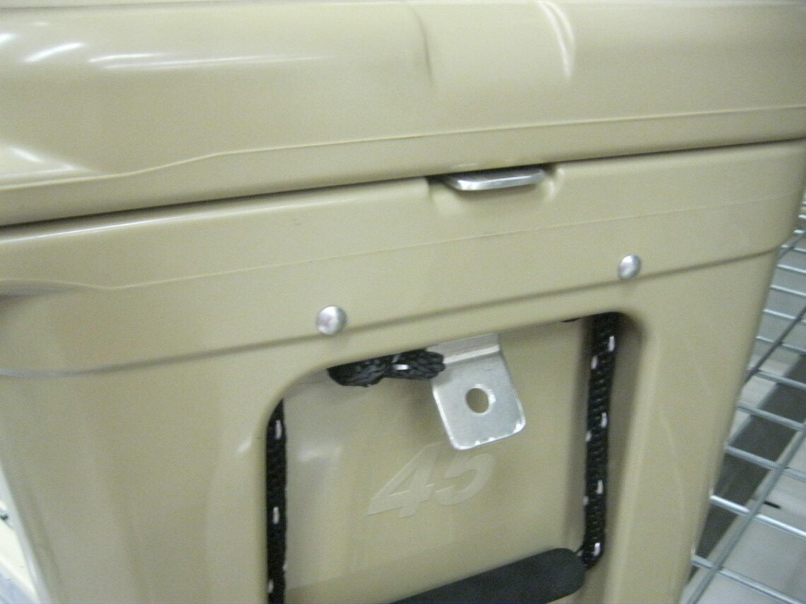 Security Lock & Cable Bracket Made to Fit RTIC 45 65 Cooler Etsy