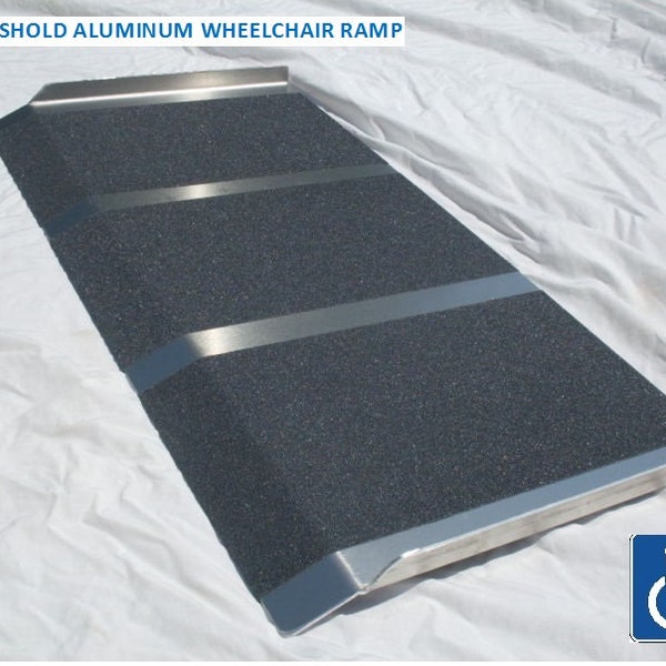 Aluminum Wheelchair Ramp 16" X 30" Portable Strong & Sturdy