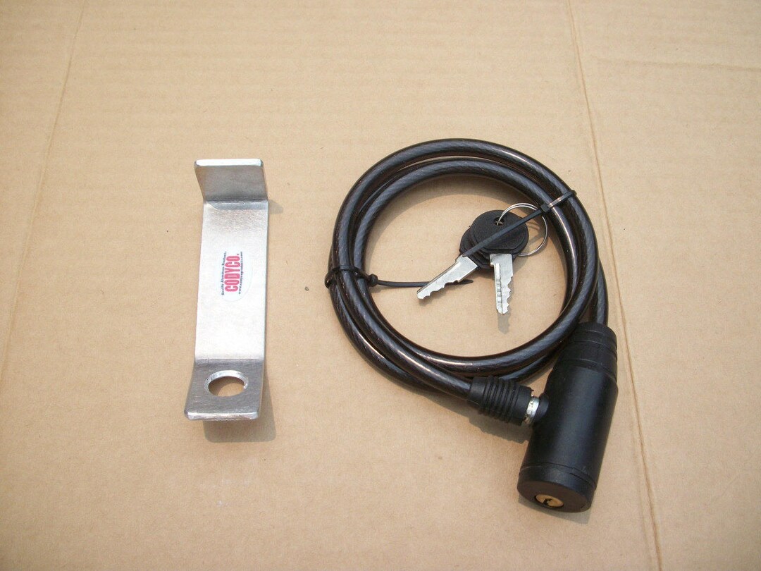 Security Lock & Cable Bracket Made to Fit RTIC 45 65 Cooler Etsy