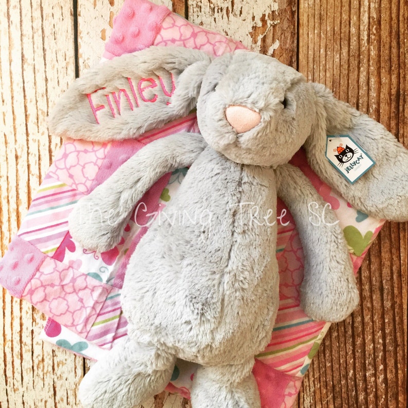 LARGE Personalized Jellycat Bunny Easter Bunny Stuffed | Etsy