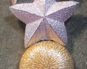Large Moon, Sun and Star Pendant Necklace