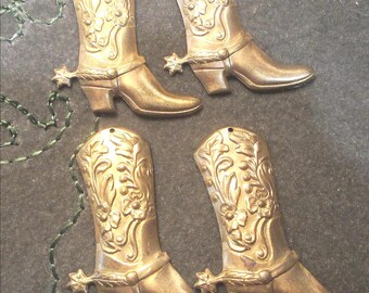 Western Cowboy Boot Stampings Lot of 8