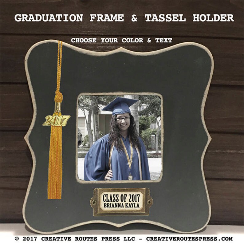 Class Of 2019 Frame With Tassel Holder Graduation Gift Personalized For 2018 Grad