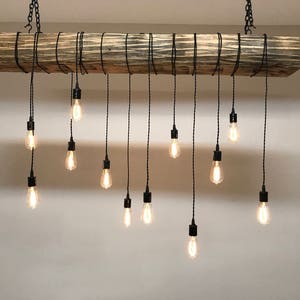 modern rustic chandelier