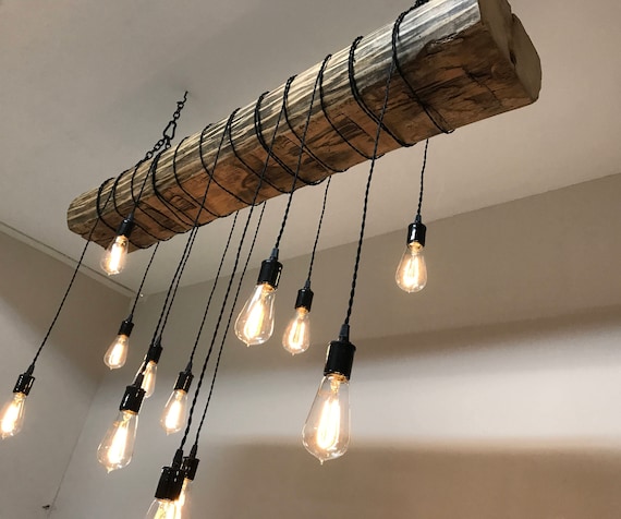Extra Large Live Edge Olive Wood Chandelier. Rustic And Industrial Light Fixture Extra Large Live Edge Olive Wood Chandelier. Rustic And Industrial Light Fixture