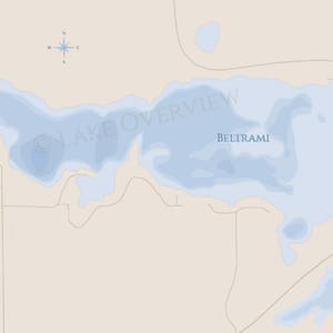 Beltrami Lake Map