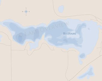Beltrami Lake Map