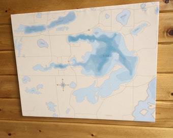 Star Lake Map