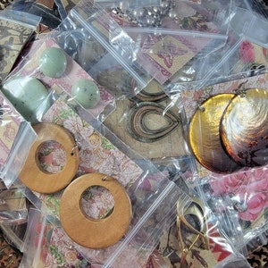 Pendientes Galore Upcycle Joyería Haciendo Destash Box #77