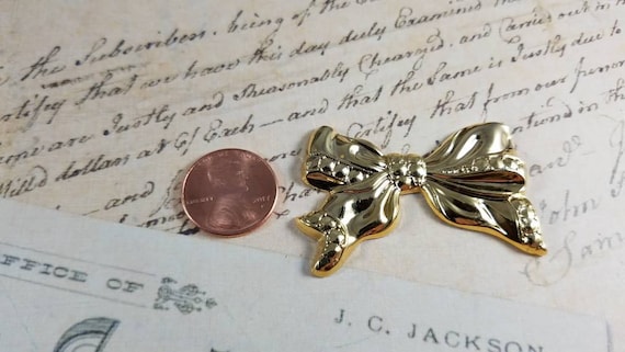 Brass Bow Tie Metal Stamping