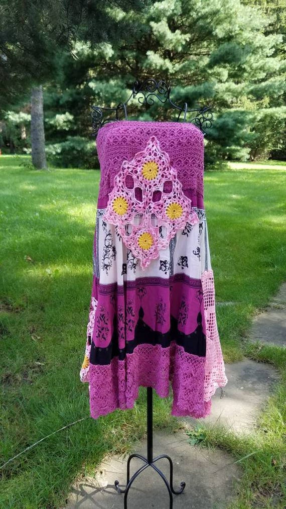 Shabby Chic Gypsy Boho Fairy Sun Dress