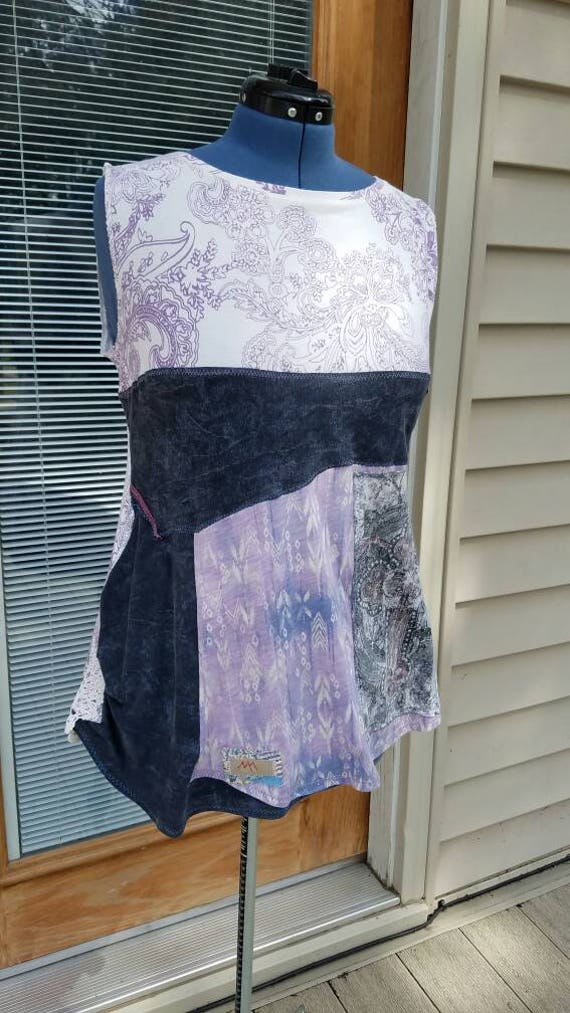Shabby Chic Gypsy Cowgirl Yoga Top Eco-Clothes