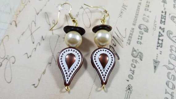 Paisley Lady Boho Dangle Earrings