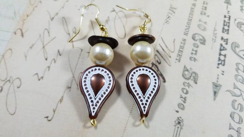 Paisley Lady Boho Dangle Earrings