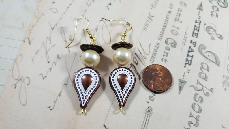 Paisley Lady Boho Dangle Earrings