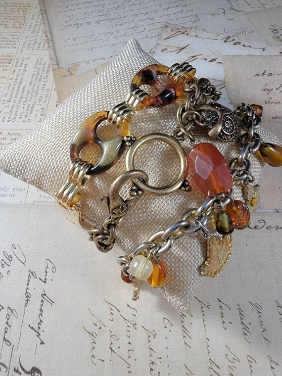 Autumn Vintage Bracelets Lot #B78; Costume Jewelr… - image 3