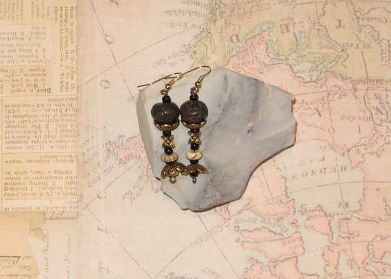 Tribal Dangle Drop Earrings