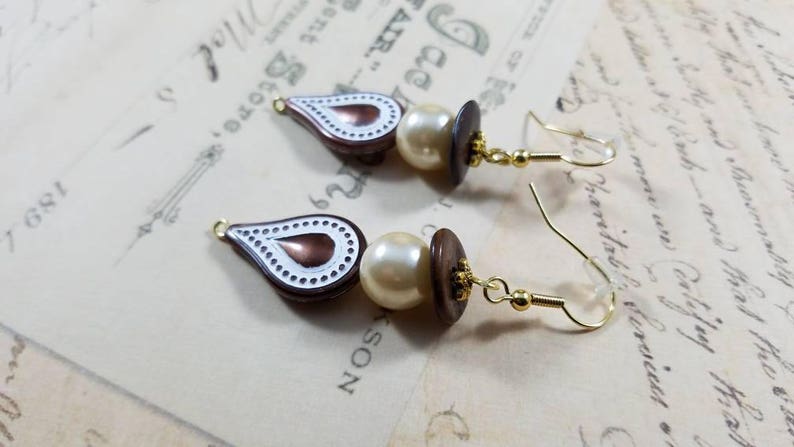 Paisley Lady Boho Dangle Earrings
