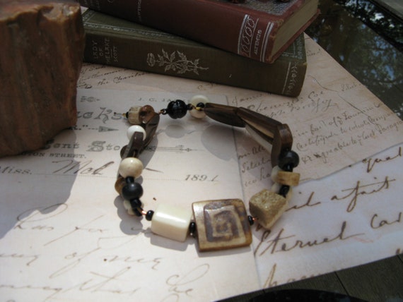 Primitive Tribal Bracelet for the Boho Hippie Gypsy
