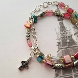 Fish in the Sea Beaded Necklace or Wrap Bracelet