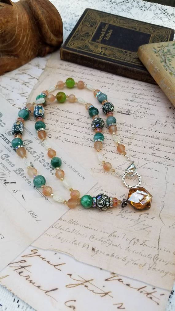 Crystal Pendant Necklace