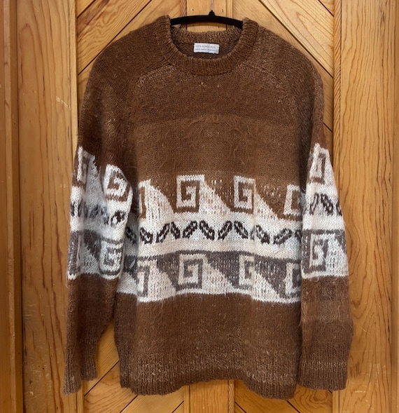 Rare Vintage Alpaca Sweater 1970