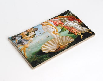 Geburt von Venus Clutch Geldbörse Geschenk für Mama Renaissance Kleine Geldbörse Botticelli Designer-Handtaschen Abendunterarmtasche Made in Ukraine Muttertag