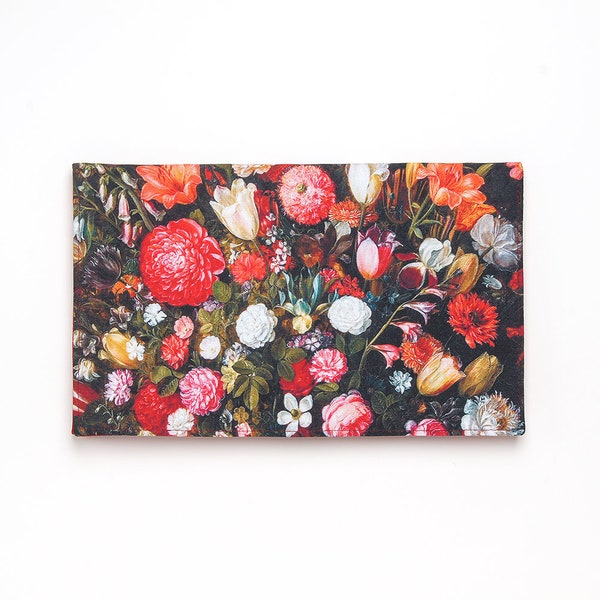Floral clutch purse Red summer bag Evening clutch bag Bridal clutch Small purse Bridesmaids gifts Flower prints Bridesmaid clutch Mom gift