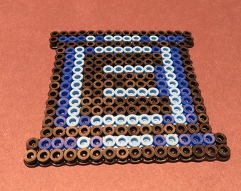 Mega Man Energy Tank Perler Bead Art