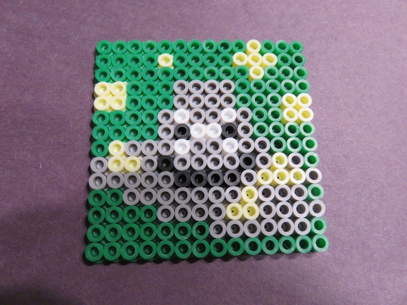 Dragon Quest Slime Coaster Set Perler Bead Art Etsy