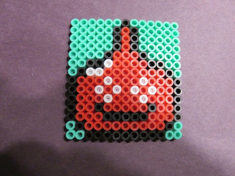Dragon Quest Slime Coaster Set Perler Bead Art Etsy
