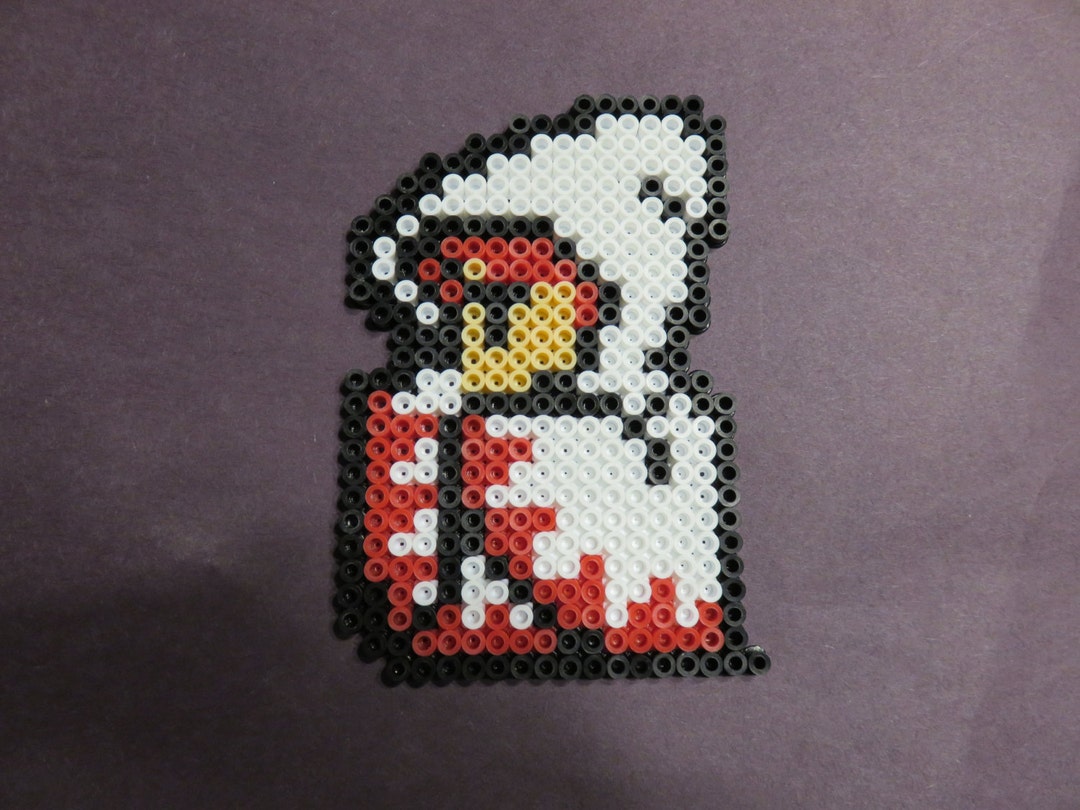 White Mage From Final Fantasy Perler Bead Art - Etsy