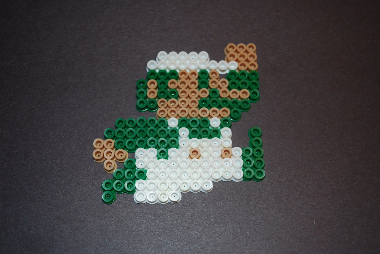 Luigi From Super Mario Bros Perler Bead Art - Etsy
