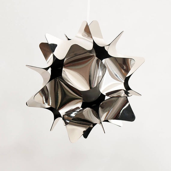 Silver Ceiling Light Modern Chandelier Pendant Lighting Interior Decoration Lampshade Modern Lamp Shade Sphere Lamp Shade
