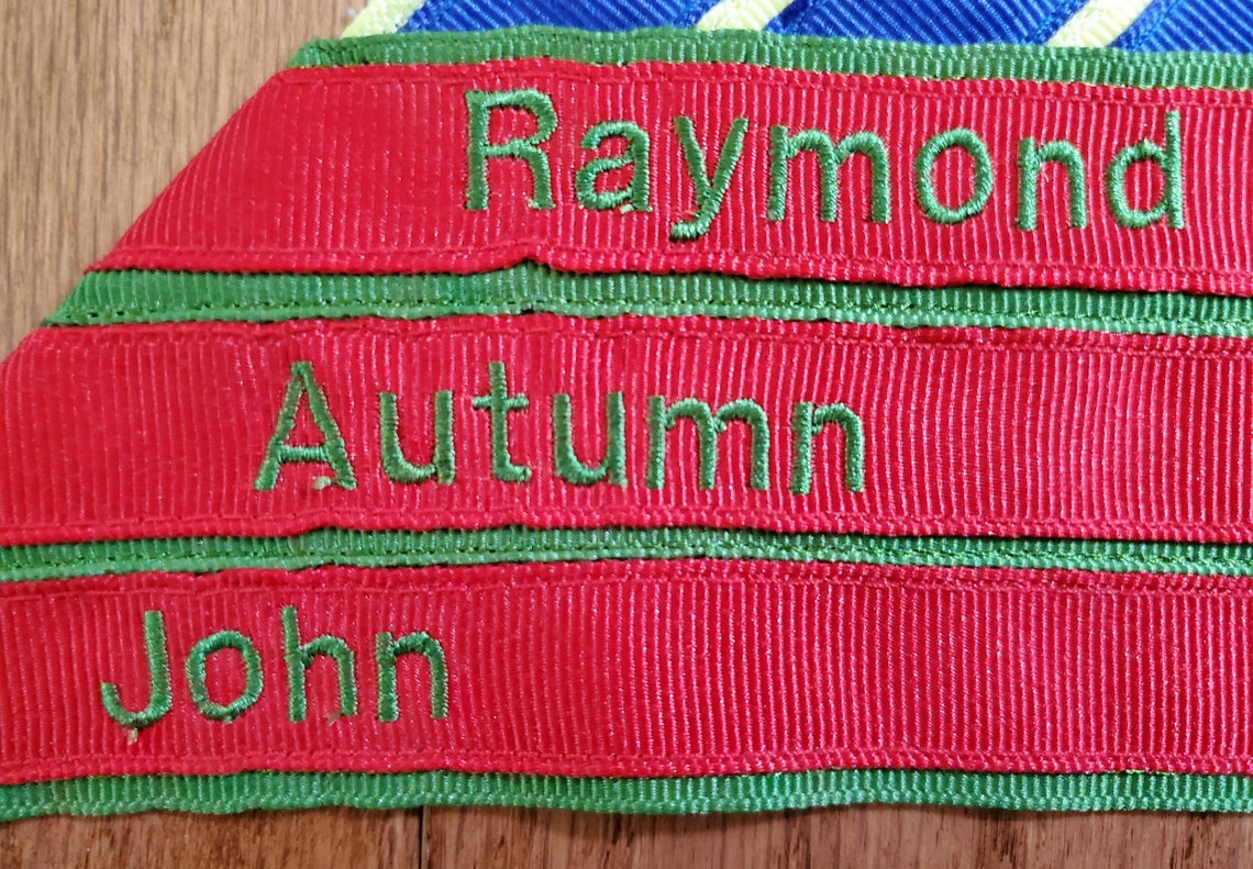 Embroidered CUB to BOY SCOUT Combination Rank Ribbons for Etsy