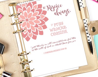 Bible Study Journal - Instant Download - Printable PDF