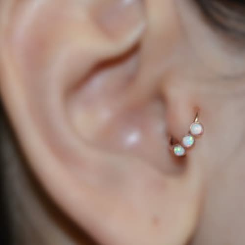 Tragus Piercing Cartilage Piercing Tragus Jewelry Helix Etsy
