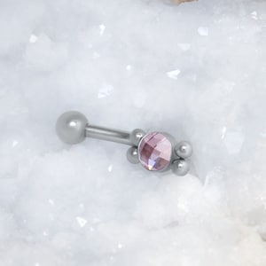 Eyebrow Piercing Jewelry - Surgical Steel Eyebrow Curved Barbell Jewelry - Eyebrow Ring - Rook Piercing - Cartilage Earring - Body Jewelry