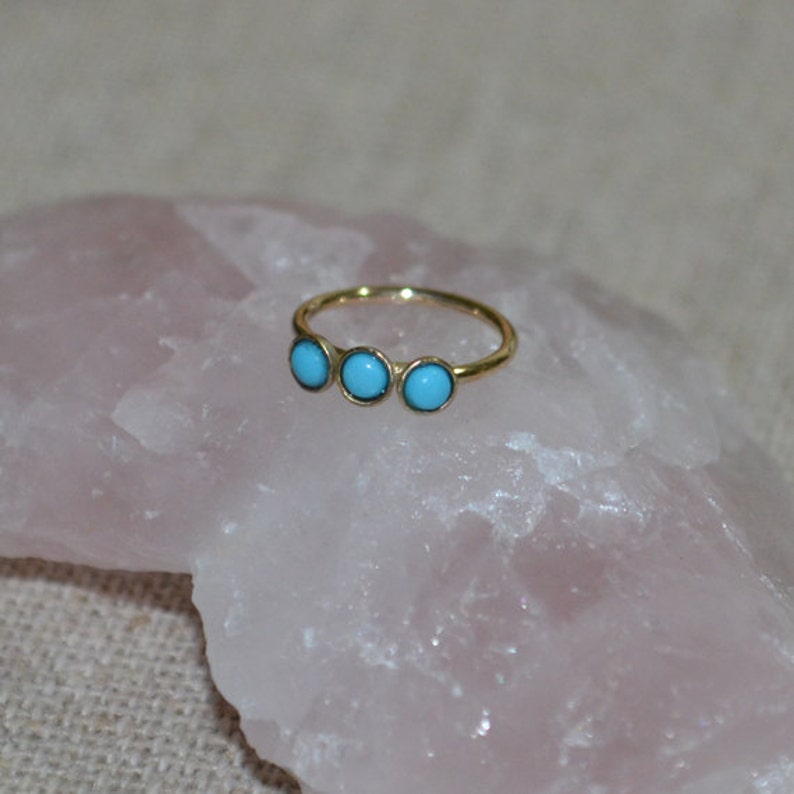 Nose Ring Helix Hoop Tragus Ring 20g Solid Gold Nose Hoop Nose Piercing Cartilage Earring Turquoise Tragus Earring Daith Ring