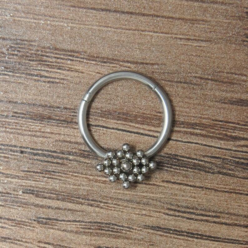 Septum Ring Surgical Steel Septum Jewelry Daith Earring Etsy