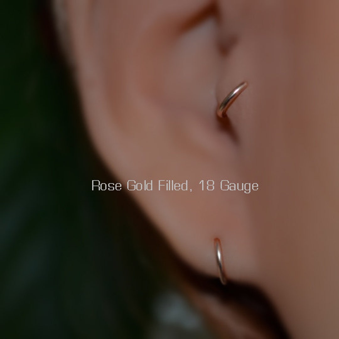 Set Piercing Cartilagine 16 Pezzi Piercing Sopracciglio In Acciaio Inox - Helix, Trago, Labbro Con Asta Piegata Piercing Labbro Regolabile - Foto 9