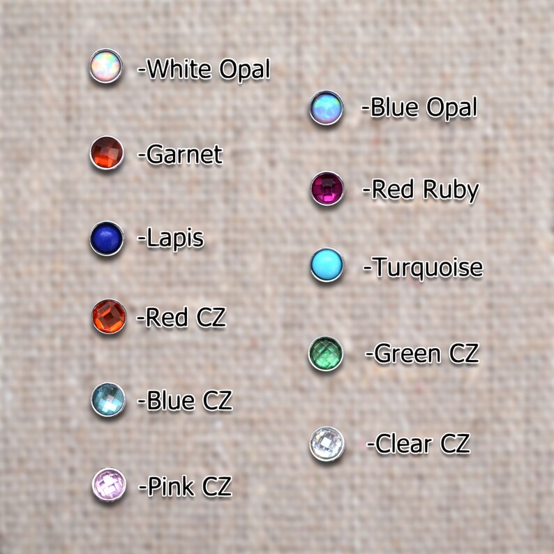 Conch Jewelry with Turquoise Stone Cartilage Hoop Surgical Steel Seamless Ring for Helix Piercing Rook Clicker Tragus Earring