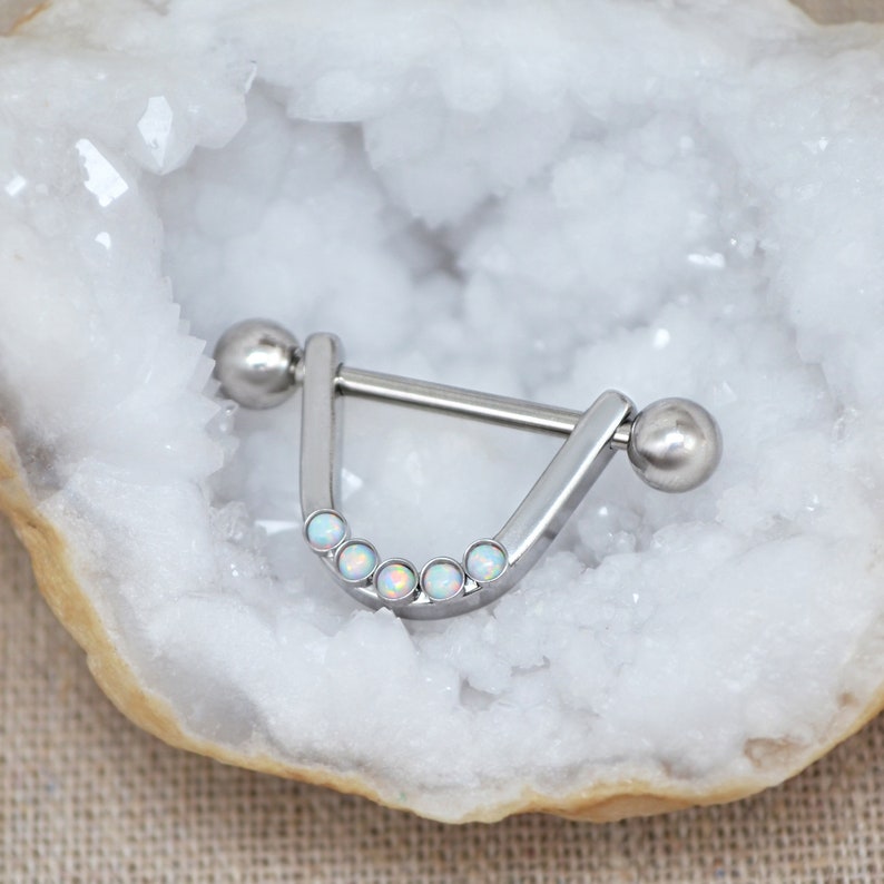 Surgical Steel Nipple Jewelry Nipple Piercing 14 Gauge Etsy