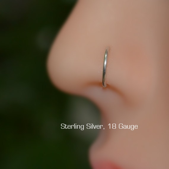 Small fake 2024 nose stud