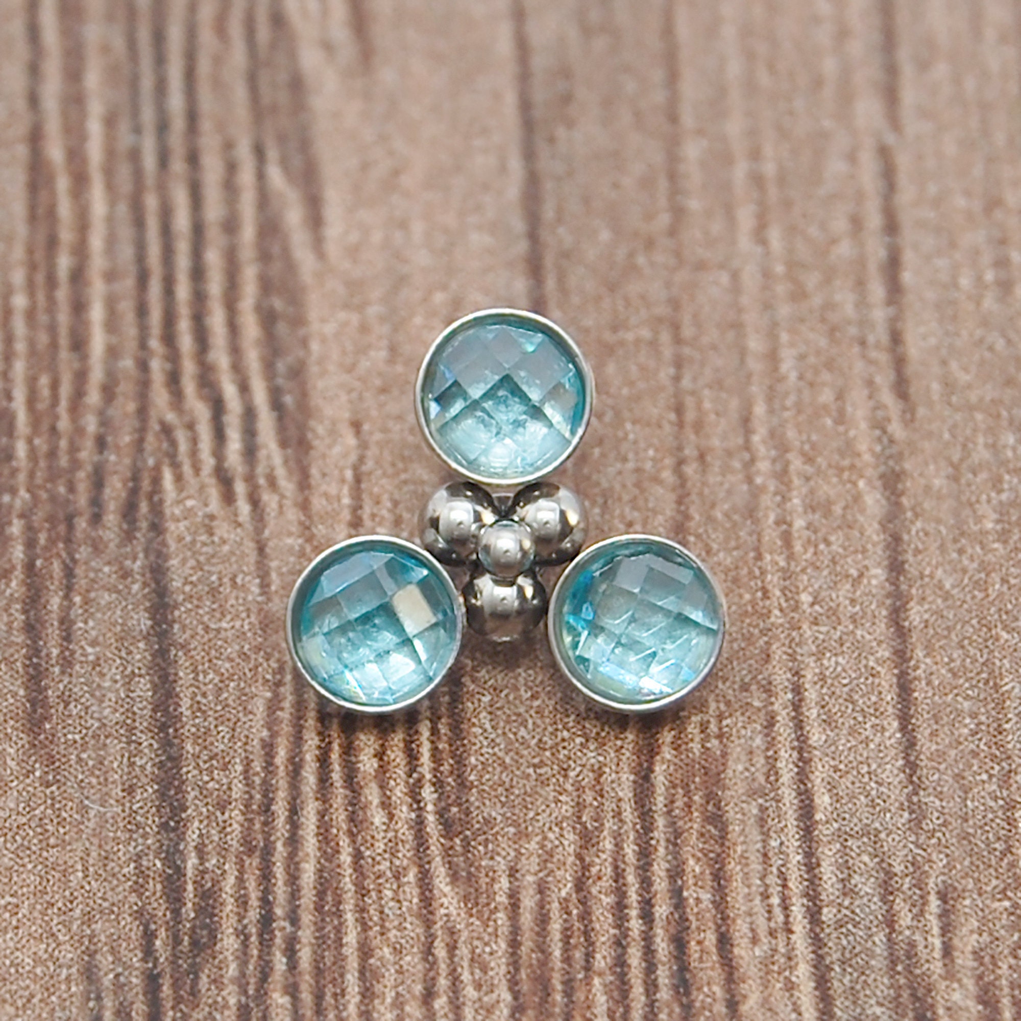 Dermal Jewelry Surgical Steel Dermal Top Dermal Piercing Etsy