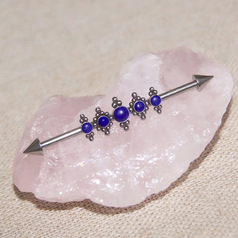 Surgical Steel Industrial Earring Upper Ear Earring Etsy