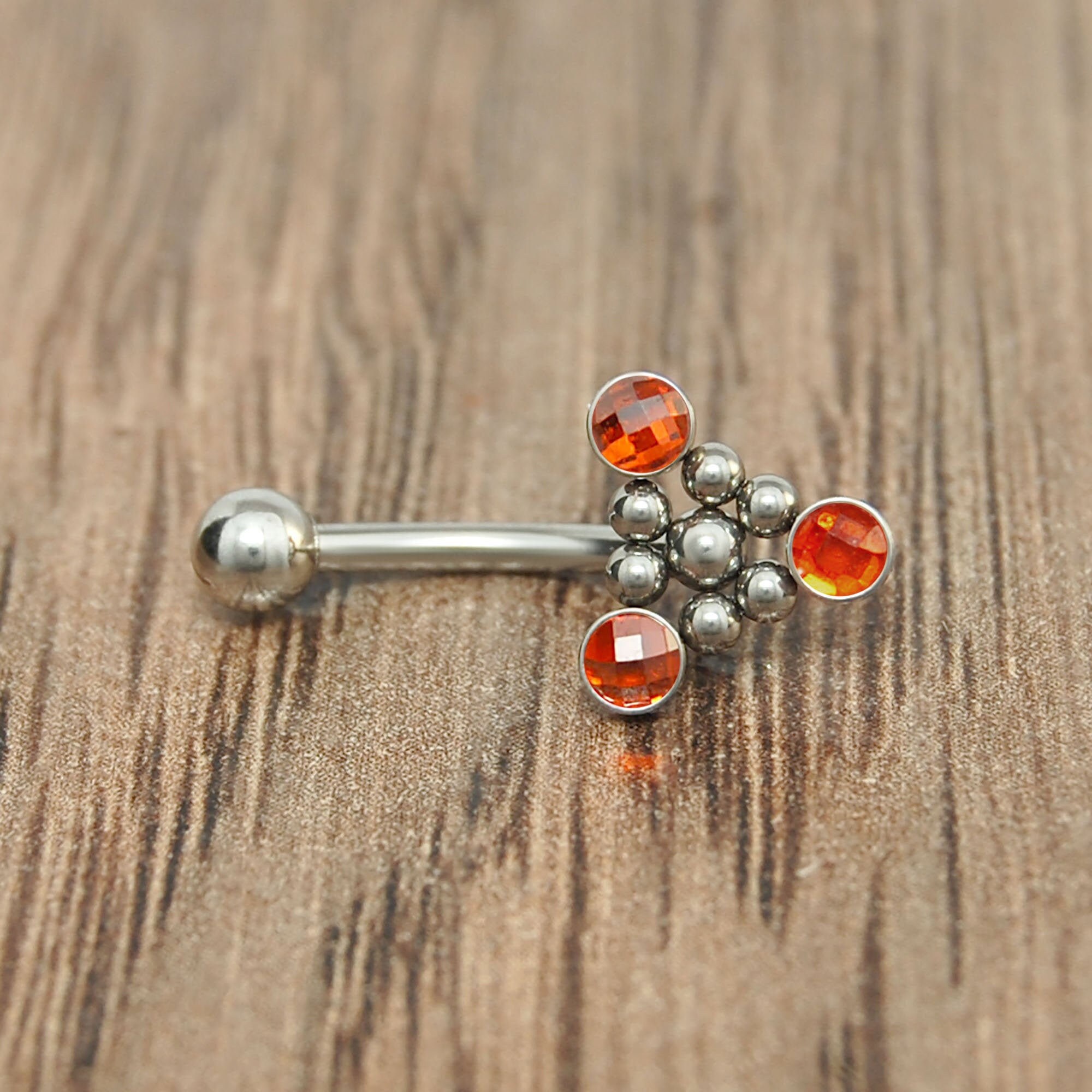 Rook Jewelry Surgical Steel Curved Barbell Jewelry for Etsy